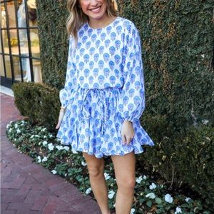 J.Marie the Larson rope dress white medium